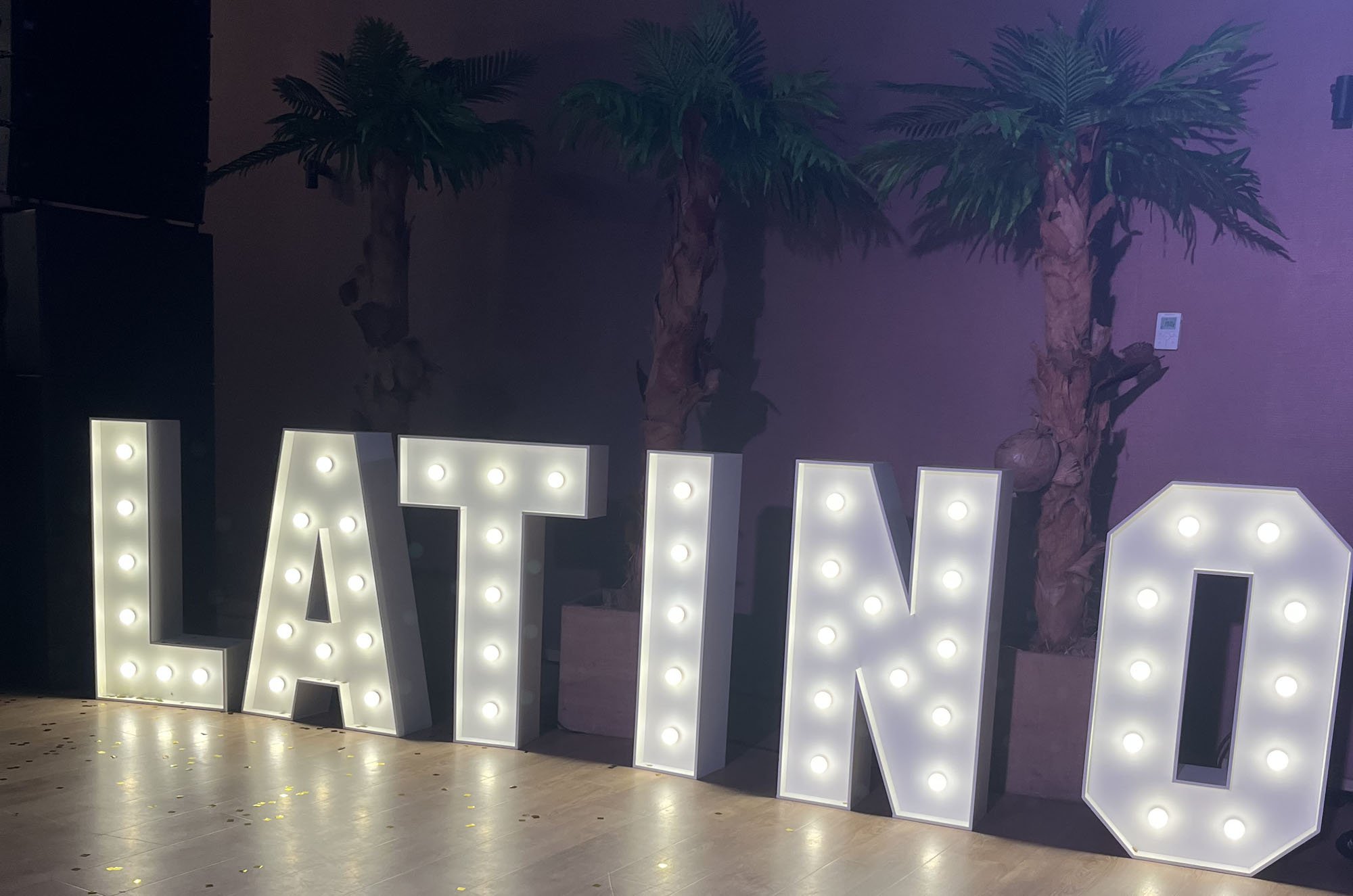Standing Illuminated Letters A–Z, #, &