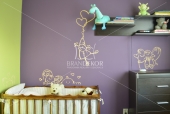 Reusable plastic painting stencils