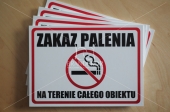 Signboards, informational and warning panels