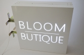 Two-sided light boxes