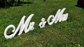 Dimensional advertising, informational and decorative products made of styrofoam and/or plexiglass (non-illuminated)