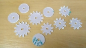 Dimensional advertising, informational and decorative products made of styrofoam and/or plexiglass (non-illuminated)