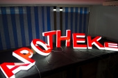 Pharmacy LED letters