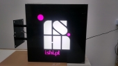 Two-sided light boxes