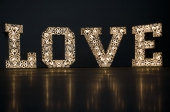 Light LOVE letters