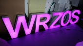 Light letters out of aluminium tape