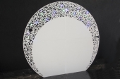 Illuminated decorations like: wedding gate, hearts, moon, stars, photographic walls (backgrounds), wedding curtain, light-up table made of letters