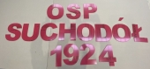 Dimensional advertising, informational and decorative products made of styrofoam and/or plexiglass (non-illuminated)