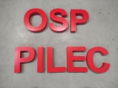 Dimensional advertising, informational and decorative products made of styrofoam and/or plexiglass (non-illuminated)
