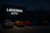 Light letters out of aluminium tape