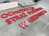 Dimensional advertising, informational and decorative products made of styrofoam and/or plexiglass (non-illuminated)