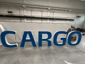 Illuminated 3D letters made of aluminum tape