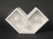 Illuminated LETTERS A–Z and special characters like &, # with bulbs